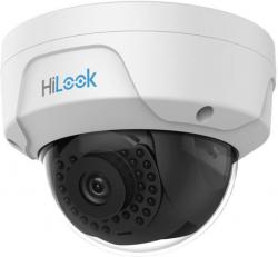 HiLook IP dómkamera - IPC-D140H (4MP, 2,8mm, kültéri, H265+, IP67, IK10, IR30m, ICR, DWDR, PoE)