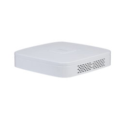 Dahua NVR Rögzítő - NVR4104-P-4KS2/L (4 csatorna, H265, 80Mbps rögzítési sávszélesség, HDMI+VGA, 2xUSB, 1x Sata)