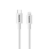 ADATA Kábel - USB-C to Lightning (Fehér, 1m, Apple MFi Certified)