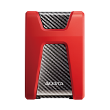 ADATA Külső HDD 2.5" - 1TB HD650 (USB3.1, Ütésálló, LED, Piros)