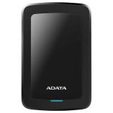 ADATA Külső HDD 2.5" - 2TB HV300 (USB3.1, LED, Slim, Fekete)