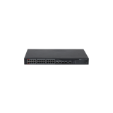 Dahua Menedzselhető PoE switch - PFS4226-24ET-360-V3 (24x 10/100 PoE/PoE+ (360W)+2x gigabit/SFP combo uplink,HighPoE)