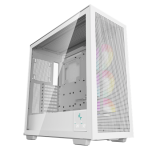 DeepCool Számítógépház - MORPHEUS WH (fehér, moduláris, 1x420mm venti,Mini-ITX /M-ATX /ATX /E-ATX, 4xUSB3.0, 1xUSB-C)