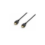 Equip Kábel - 119352 (HDMI1.4 kábel, 3D, 4K/30Hz, Dolby TrueHD, DTS-HD, apa/apa, 1,8m)
