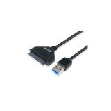 Equip Átalakító - 133471 (USB3.0 - SATA, fekete)