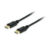 Equip Kábel - 119252 (DisplayPort1.4 kábel, 8K/60Hz, apa/apa, fekete, 2m)