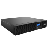 NJOY Szünetmentes 3000VA - Argus 3000 (8 IEC C13, line-interaktív, RJ45, RS232, USB, szoftver, LCD kijelző, 2U rack)