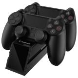 Rampage Gamepad töltő - RP-PS4 (dokkoló 2x PS4 kontroller töltéséhez, fekete)