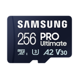 Samsung MicroSD kártya - 256GB MB-MY256SA/WW (PRO Ultimate, Class10, R200/W130, adapter, 256GB)