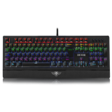 Spirit of Gamer Billentyűzet Mechanikus - XPERT K500 (105 gomb, SOG brown, RGB LED,USB, full anti-ghost, fekete, magyar)
