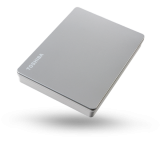 Toshiba Külső HDD 2.5" - 2TB Canvio Flex Ezüst (USB3.2 Gen 1. (USB-A, USB Type-C; ~5Gbps; exFAT+; Mac kompatibilis)