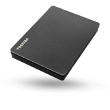 Toshiba Külső HDD 2.5" - 2TB Canvio Gaming Fekete (USB3.2 Gen 1.; ~5Gbps; exFAT)