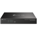 TP-link NVR rögzítő - VIGI NVR1008H-8MP (8 csatorna, 8 PoE+ port; H265+, 8MP, HDMI, VGA, 2xUSB, 1x Sata(max10TB), audio)