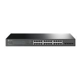 TP-Link Switch Smart PoE - TL-SG2428P JetStream™ (L2,L2+; IPv6; 24port 1Gbps + 4port SFP; 24 af/at PoE+ port; 250W)