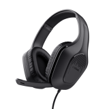 Trust Fejhallgató - GXT415 Zirox (multiplatform; nagy-párnás; mikrofon; hangerőszabályzó; 3.5mm jack; fekete)