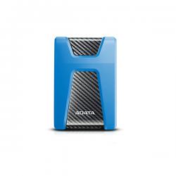 ADATA Külső HDD 2.5" - 1TB HD650 (USB3.1, Ütésálló, LED, Kék)