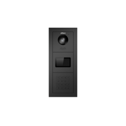 Dahua moduláris kültéri állomás - VTO4202FB-P-S2 (2MP, 160°, mikrofon, POE, moduláris IP video kaputelefon fő e. fekete)