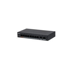 Dahua PoE switch - PFS3010-8GT-96 (8x 1Gbps PoE + 2x 1Gbps port, 96W)