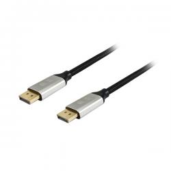 Equip Kábel - 119263 (Premium, DisplayPort1.4 kábel, 8K/60Hz, apa/apa, fekete, 3m)