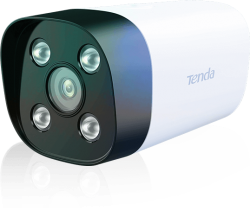 Tenda IP Cső kamera - IT6-LCS (3MP, 4mm, kültéri IP67, H264, IR30m + FullColor, mikrofon, 12VDC)